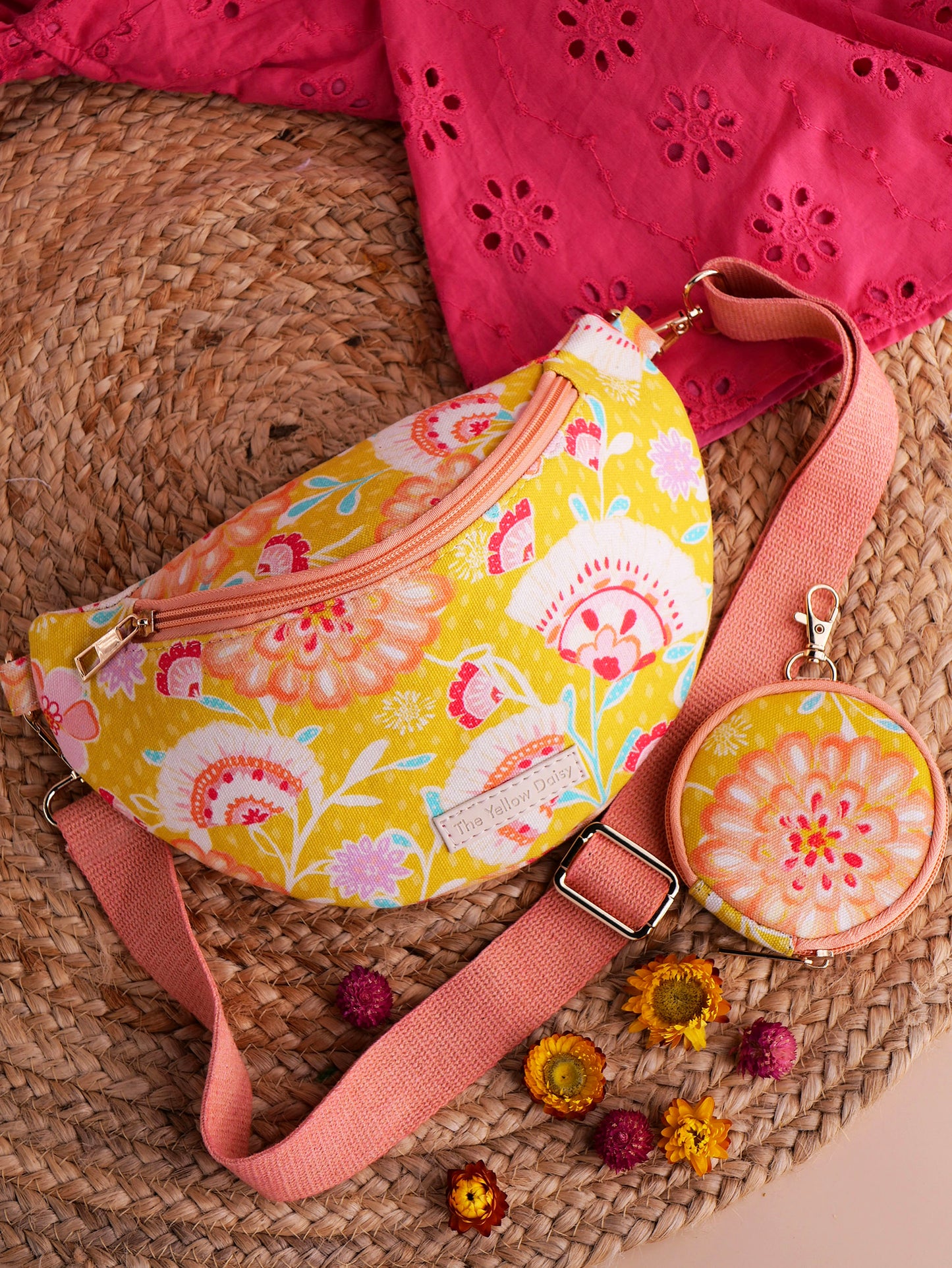 Blooming Breeze Fanny Pack-Yellow