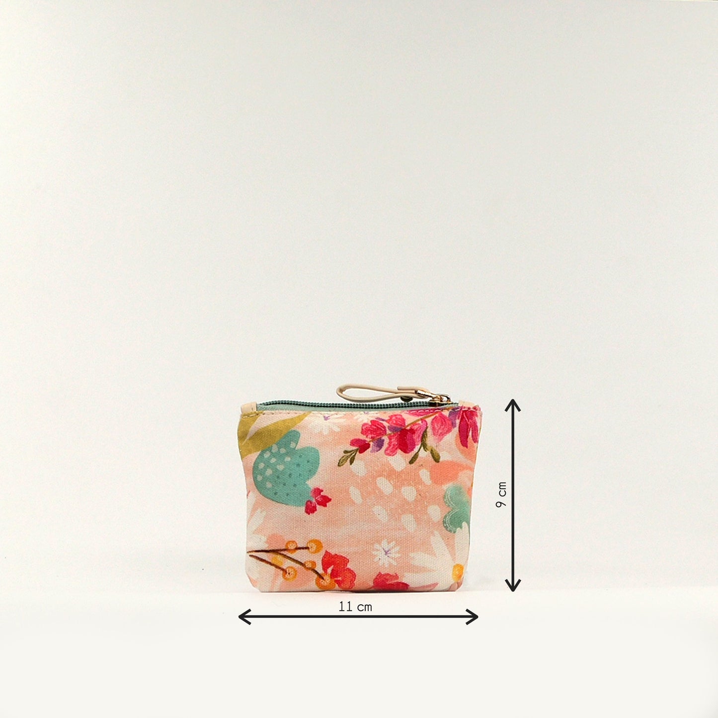 Floral Flair Coin Pouch