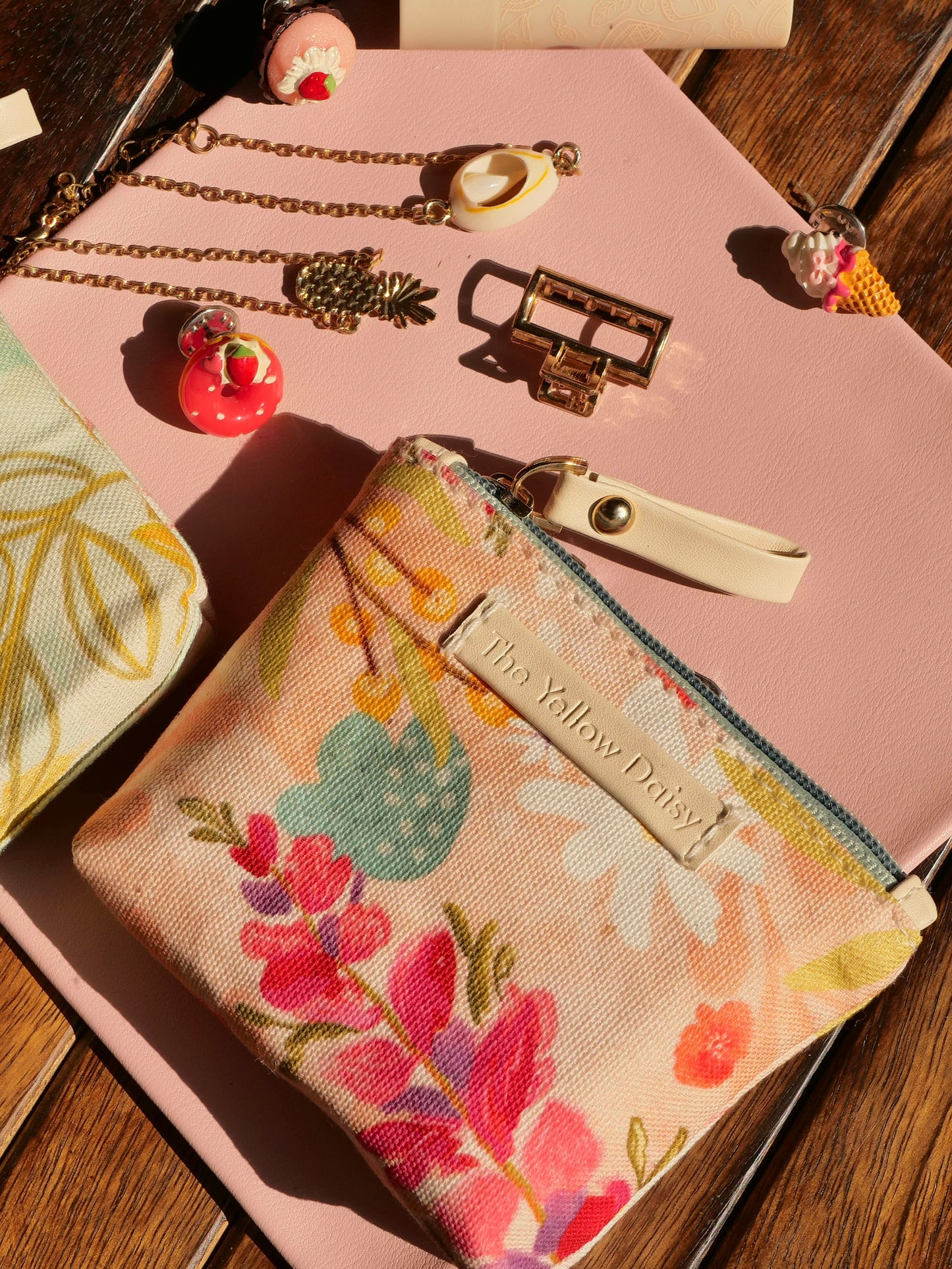 Floral Flair Coin Pouch