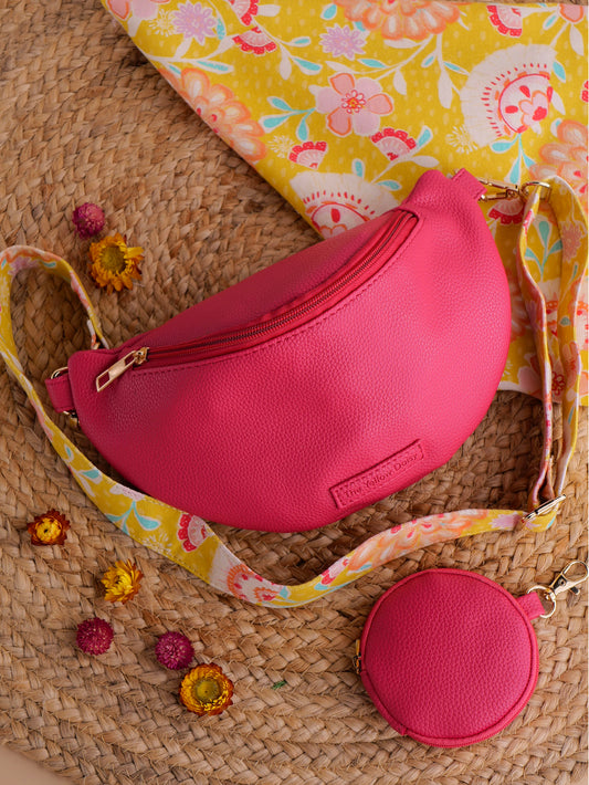 Blooming Breeze Fanny Pack-Pink