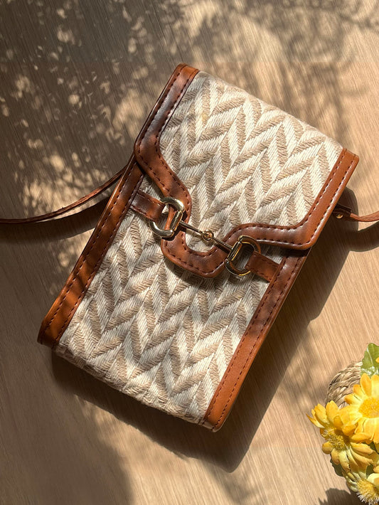 Chevron Mini Sling Bag