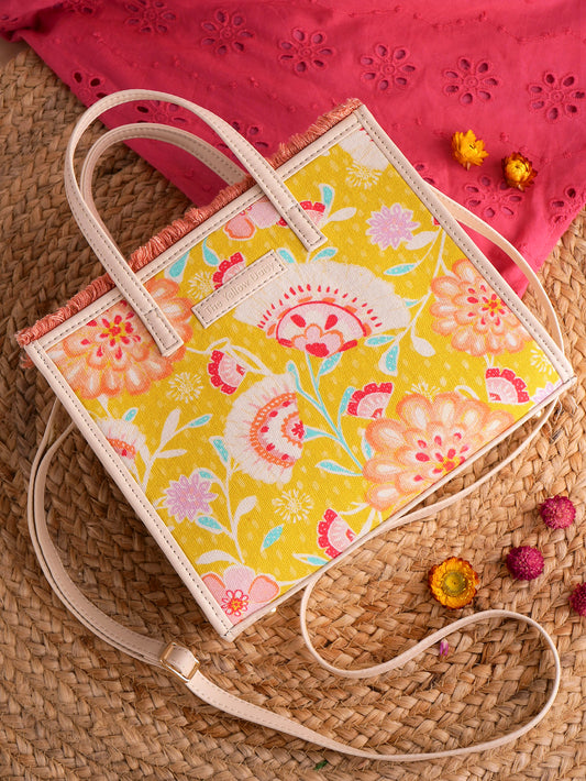 Blooming Breeze Satchel Bag